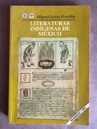 Item #M6433 Literaturas indígenas de México. LEON-PORTILLA Miguel[newline]M6433.jpg