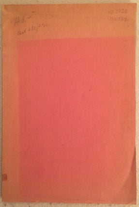 Item #M6435 Das altägyptische Schlangenspiel. RANKE Hermann
