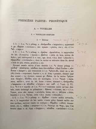Le Pélasgique. Essai sur une langue indo-européenne préhellénique.[newline]M6442-04.jpg