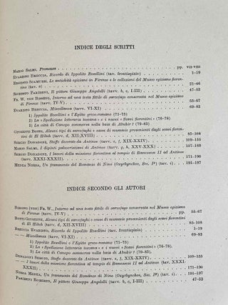 Scritti dedicati alla memoria di Ippolito Rosellini, nel primo centenario della morte (4 giugno 1943). A cura dell' Università di Firenze.