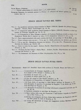 Scritti dedicati alla memoria di Ippolito Rosellini, nel primo centenario della morte (4 giugno 1943). A cura dell' Università di Firenze.