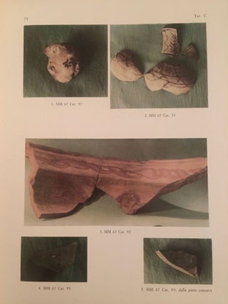 Missione di scavo a Medinet Madi (Fayum - Egitto). Vol. I: Rapporto preliminare delle campagne di scavo 1966 e 1967. Vol. II: Rapporto preliminare delle campagne di scavo 1968 e 1969 - Ostraka e papiri greci da Medinet Madi nelle campagne 1968 e 1969. 2 volumes.