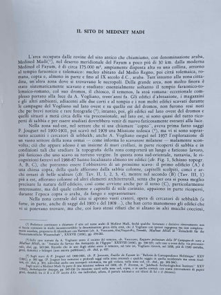 Missione di scavo a Medinet Madi (Fayum - Egitto). Vol. I: Rapporto preliminare delle campagne di scavo 1966 e 1967.[newline]M6447b-04.jpeg
