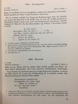 Papyrusurkunden aus ptolemäischer Zeit