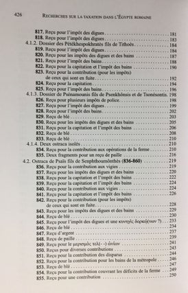 Thèbes et ses taxes: recherches sur la fiscalité en Égypte romaine (ostraca de Strasbourg II)[newline]M6453-10.jpg