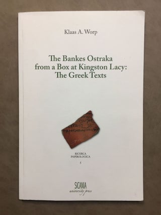 Item #M6454 The Bankes Ostraka From a Box At Kingston Lacy. The Greek Texts. WORP Klaas A[newline]M6454.jpg