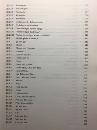 Die altägyptischen Festkalender in den Tempeln der griechisch-römischen Epoche