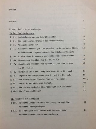 Der meroitische Staat 1. Untersuchungen und Urkunden zur Geschichte des Sudan im Altertum.[newline]M6487-01.jpg