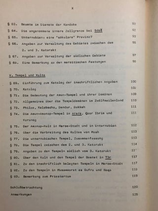 Der meroitische Staat 1. Untersuchungen und Urkunden zur Geschichte des Sudan im Altertum.[newline]M6487-04.jpg