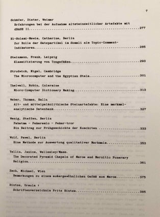 Studia in honorem Fritz Hintze