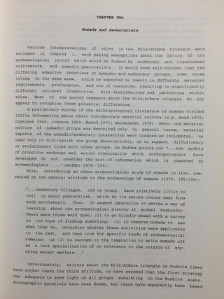 Nomads in the archaeological record: case studies in the Northern provinces of the Sudan