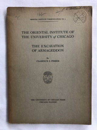 Item #M6492 The excavation of Armageddon. FISHER Clarence Stanley[newline]M6492.jpg