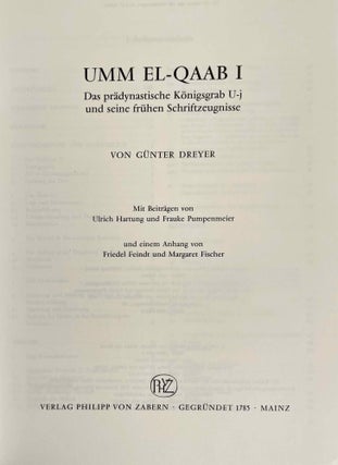 Umm el-Qaab. Teil I: Das prädynastische Königsgrab U-j und seine frühen Schriftzeugnisse[newline]M6497d-01.jpeg