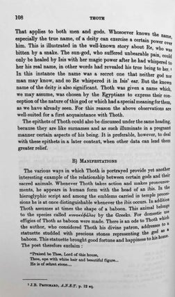 Hathor and Thoth. Two Key Figures of the Ancient Egyptian Religion.