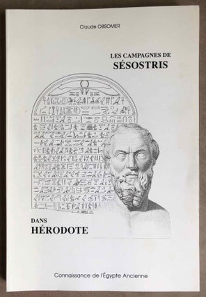 Item #M6500a Les campagnes de Sésostris dans Hérodote. Essai d'interprétation du texte grec à...[newline]M6500a.jpg
