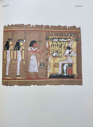 Die Totenbuch-Handschriften der 18. Dynastie im Ägyptischen Museum Cairo. Band I: Text. Band II: Tafeln (complete set)[newline]M6504a-09.jpeg