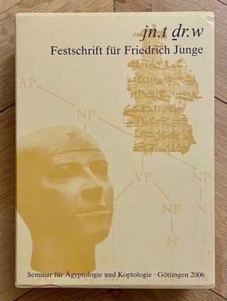 Jn.t dr.w - Festschrift Friedrich Junge. 2 volumes (complete set)