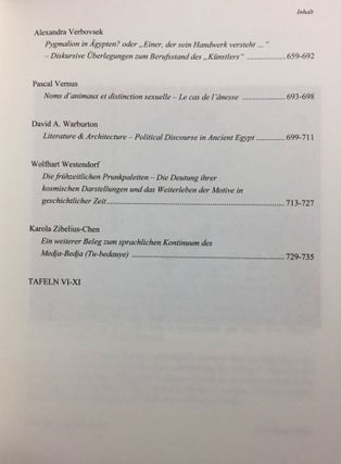 Jn.t dr.w - Festschrift Friedrich Junge. 2 volumes (complete set)