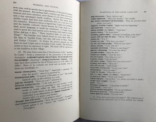 Coptic Texts in the University of Michigan Collection. With a Study in the Popular Traditions of Coptic.