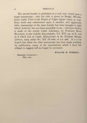 The Coptic Manuscripts in the Freer Collection