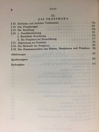 Ehegüterrechtliche Verhältnisse in den griechischen Papyri Ägyptens bis Diokletian