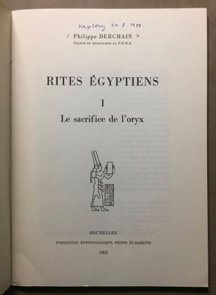 Le sacrifice de l'oryx