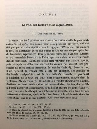 Le sacrifice de l'oryx
