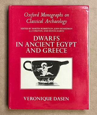 Item #M6530b Dwarfs in Ancient Egypt and Greece. DASEN Véronique