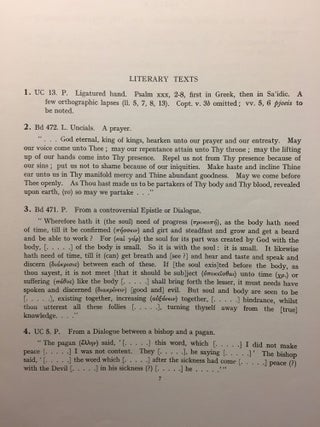 Varia coptica. Texts, Translations, Indexes.