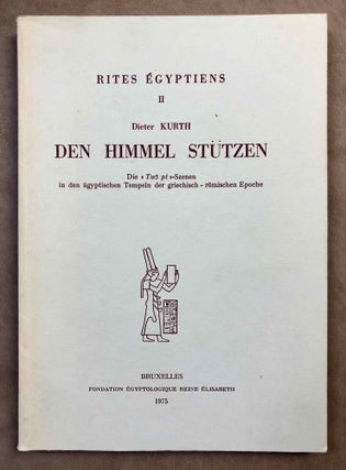 Item #M6532b Den Himmel stützen: die "Tw3 pt"-Szenen in den ägyptischen Tempeln der...