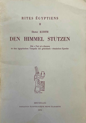 Item #M6532d Den Himmel stützen: die "Tw3 pt"-Szenen in den ägyptischen Tempeln der...