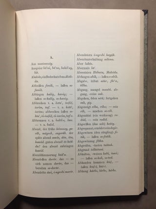Wörterbuch der Bedauye-Sprache[newline]M6538-06.jpg
