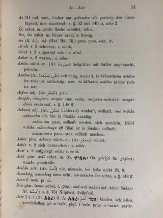 Wörterbuch der Bedauye-Sprache[newline]M6538a-07.jpg