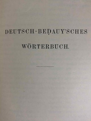 Wörterbuch der Bedauye-Sprache[newline]M6538a-08.jpg