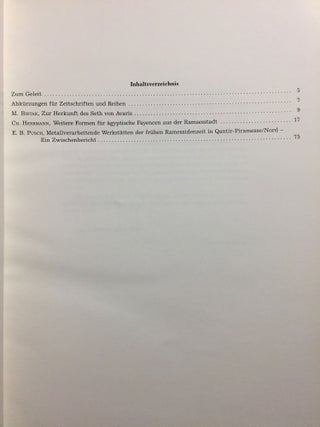 Ägypten und Levante. Band I & II.