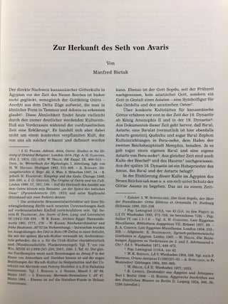Ägypten und Levante. Band I & II.