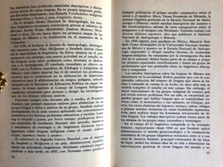Las Lenguas de México. Volumes I & II (complete set)