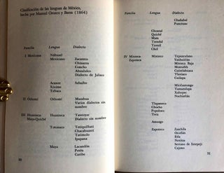 Las Lenguas de México. Volumes I & II (complete set)