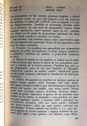 Las Lenguas de México. Volumes I & II (complete set)