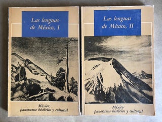 Item #M6658 Las Lenguas de México. Volumes I & II (complete set). ARANA DE SWADESH Evangelina