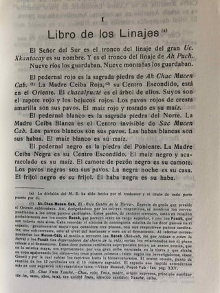 El libro de Chilam Balam de Chumayel. Traducción del idioma maya al castellano.[newline]M6662-05.jpg