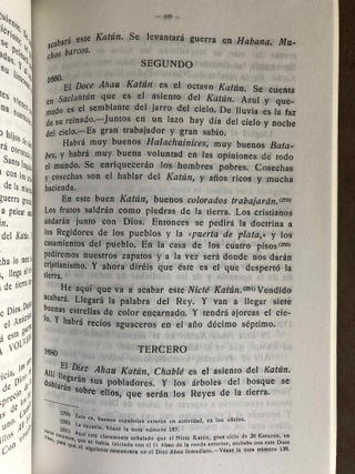 El libro de Chilam Balam de Chumayel. Traducción del idioma maya al castellano.[newline]M6662-06.jpg