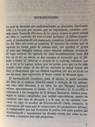 Huehuetlatolli. Libro sexto del c&oacute;dice florentino. Paleograf&iacute;a, versi&oacute;n, notas e indices de Salvador D&iacute;az C&iacute;ntora.[newline]M6664-02.jpg