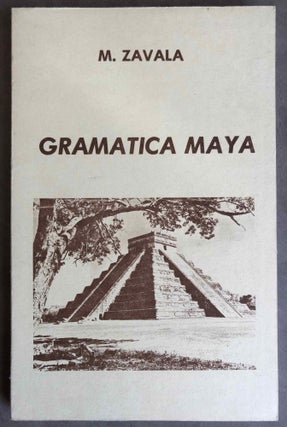 Item #M6674 Gramática Maya. Edicion facsimilar, hecha por Jose Diaz-Bolio. ZAVALA Mauricio[newline]M6674.jpg