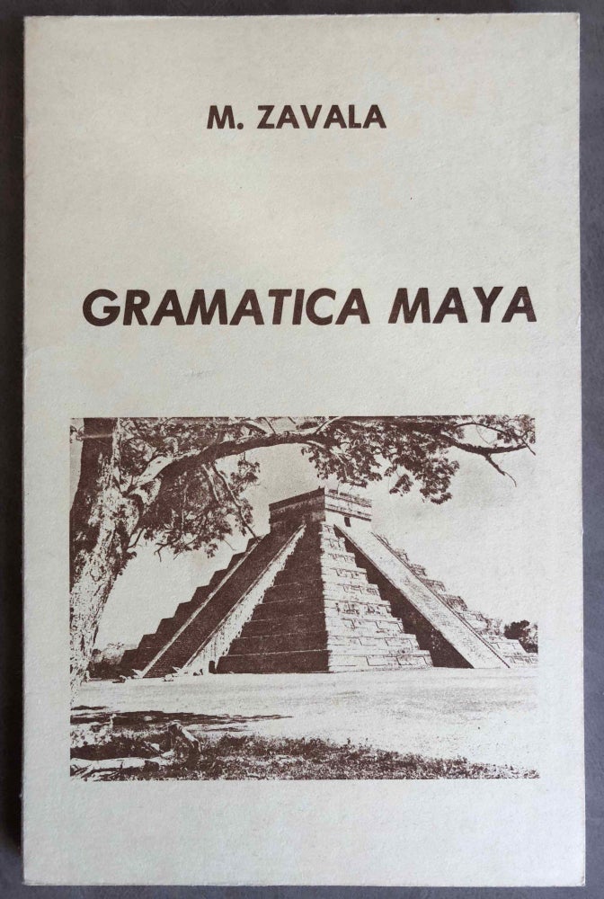 Item #M6674 Gramática Maya. Edicion facsimilar, hecha por Jose Diaz-Bolio. ZAVALA Mauricio.[newline]M6674.jpg