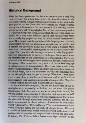 Maya for Travelers and Students. A Guide to Language and Culture in Yucatan.[newline]M6676-03.jpg