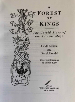 A Forest of Kings. The untold story of the Ancient Mayas.[newline]M6680-01.jpg