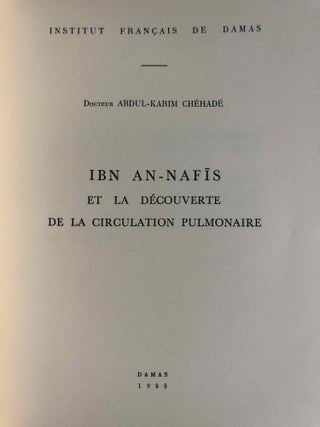 Ibn an-Nafîs et la découverte de la circulation pulmonaire[newline]M6713-01.jpg