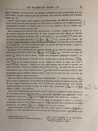 Les maximes du scribe Ani. D'après le papyrus hiératique No IV du Musée de Boulaq. Tomes I & II (complete)