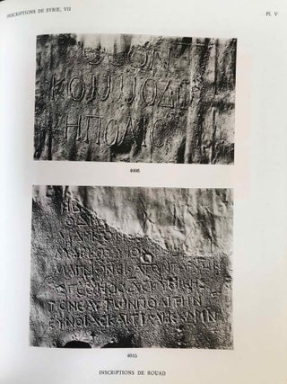 Inscriptions grecques et latines de la Syrie. Tome VII: Arados et régions voisines[newline]M6733-09.jpg